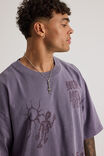 Notion Vintage Box Fit Graphic Tshirt, NTN PURPLE DOVE/SOLO - alternate image 4