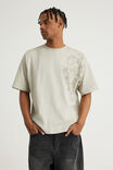 Notion Vintage Graphic Tshirt, NTN WASHED PEBBLE/SKULL N CROSS - example image 4