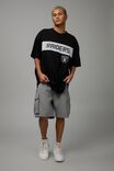 Oversized Nfl T Shirt, LCN NFL PANELLED BLACK GREY/RAIDERS - alternate image 4