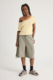 One Shoulder Graphic Tee, DAFFODIL/72 - alternate image 2