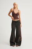 V Neck Cami, BROWN SUGAR - example image 2