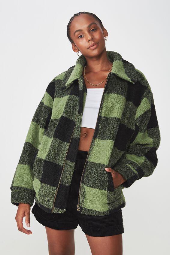 Teddington Jacket, KHAKI CHECK