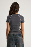 Fitted Graphic Tee, SLATE PIPING/NOTION - alternate image 3