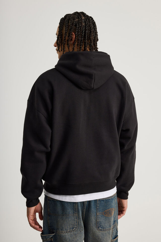 Cartoon Network X Half Half Hoodie, LCN WB BLACK/DEXTER DRIP
