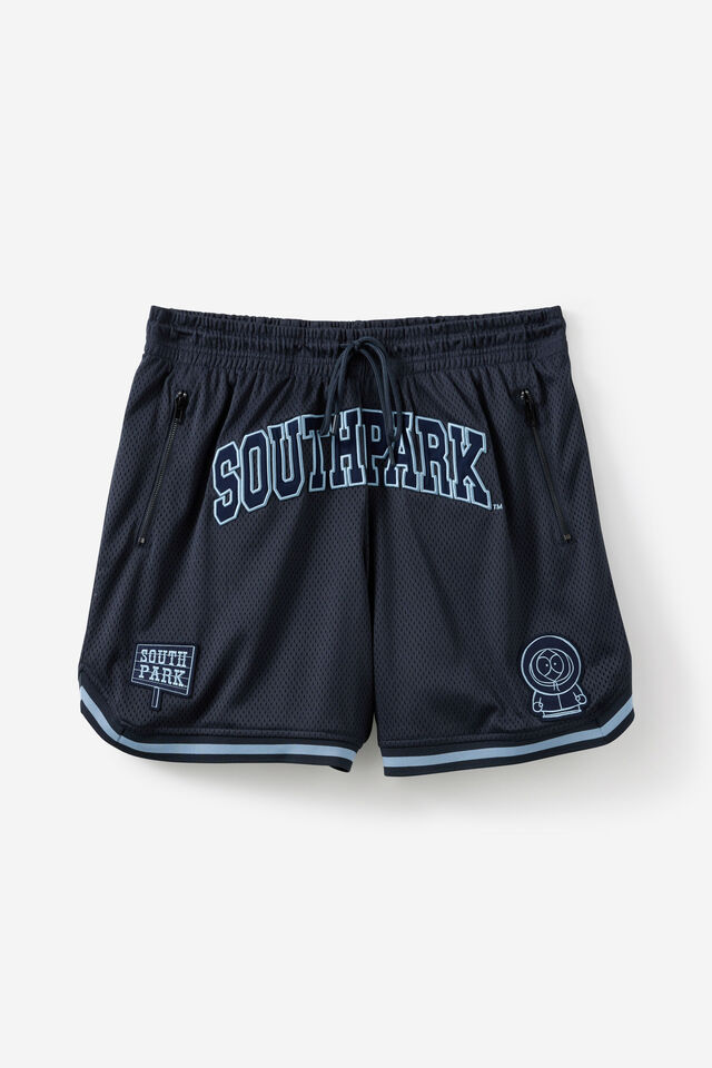 South Park X Half Half Basketball Short, LCN SOU NAVY/SOUTH PARK