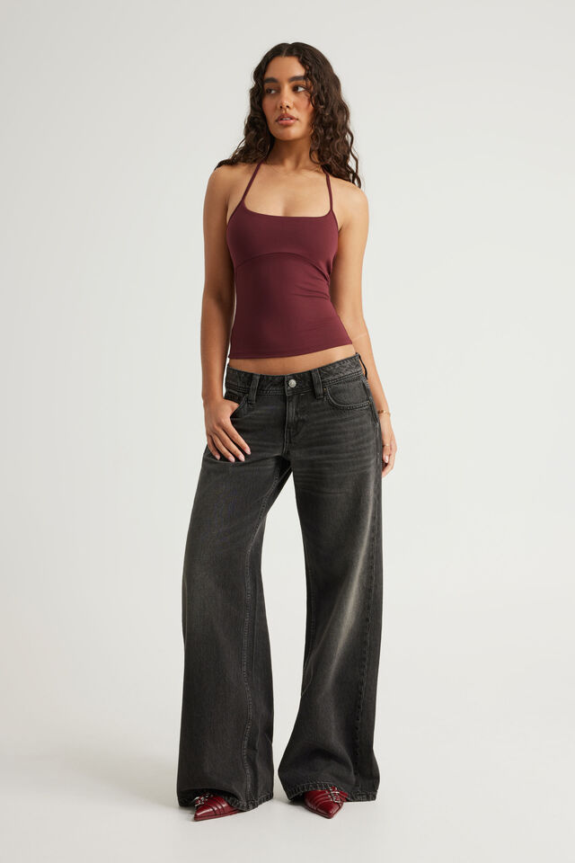 Era Low Super Wide Jean, BONFIRE BLACK