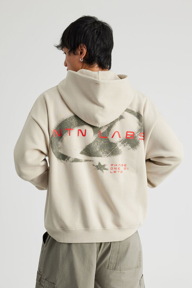 Notion Hoodie, NTN WASHED PEBBLE /NIHILISM