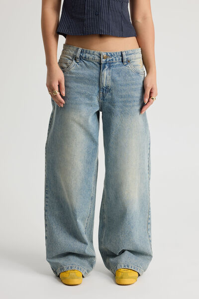 Mid Rise Baggy Jean, SOFT TINT_STAR