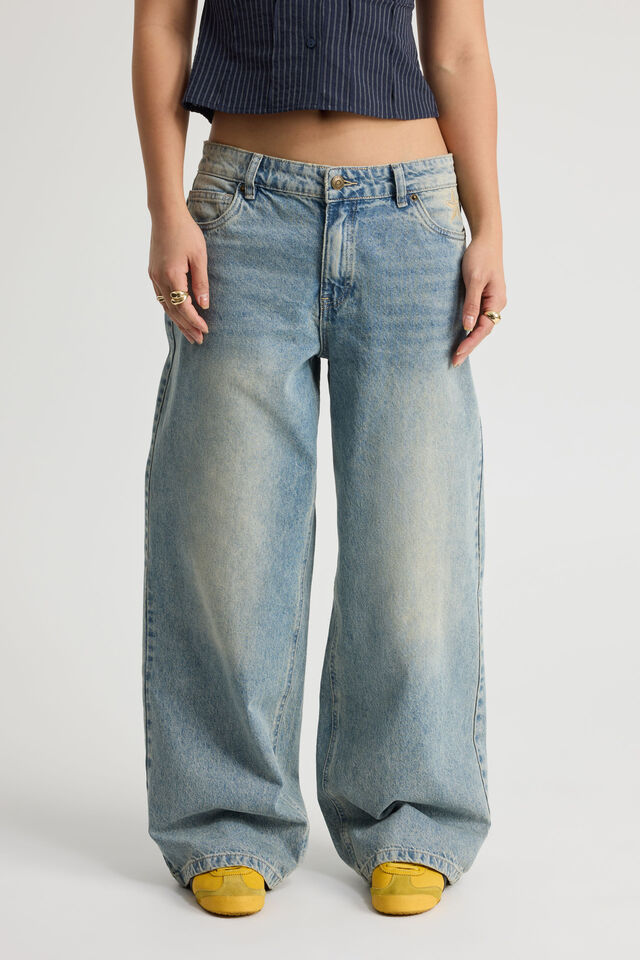 Mid Rise Baggy Jean, SOFT TINT_STAR