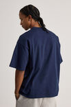 Half Half Heavyweight Box Fit Graphic Tshirt, HH MIDNIGHT BLUE/HALF HALF FROG - alternate image 3