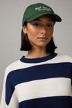 Zephyr Oversized Stripe Knit Crew, NAVY/WHITE STRIPE - alternate image 4