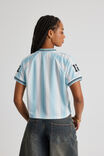 Cropped Sports Jersey, AQUA/NEW YORK ATHLETICS - alternate image 3