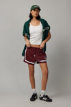 Hype Street Basketball Short, LA CREST/BORDEAUX WHITE - alternate image 1