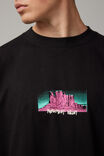 Heavy Weight Box Fit Graphic Tshirt, HH BLACK/MONUMENT VALLEY - alternate image 4