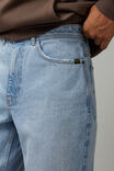 Half Half Straight Jean, COASTAL BLUE - alternate image 4