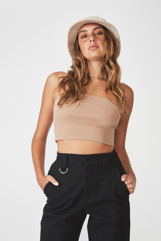 Rib Bandeau, MOCHA