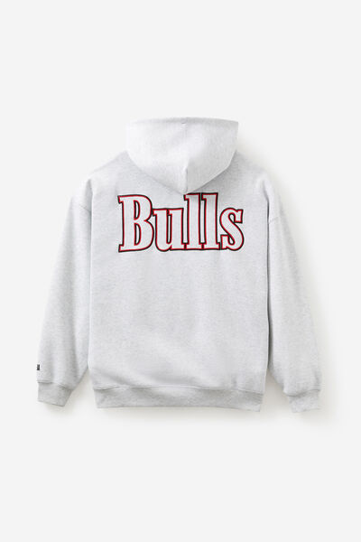 Nba Hoodie, LCN NBA SILVER MARLE/CHICAGO BULLS