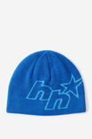 Half Half Beanie, ELECTRIC BLUE/MARINE BLUE - alternate image 2