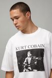 Essential Music Merch T Shirt, LCN MT WHITE/KURT GUITAR - alternate image 2