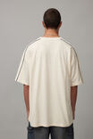 Half Half Oversized T Shirt, HH OFF WHITE/HALF HALF STARS - alternate image 3