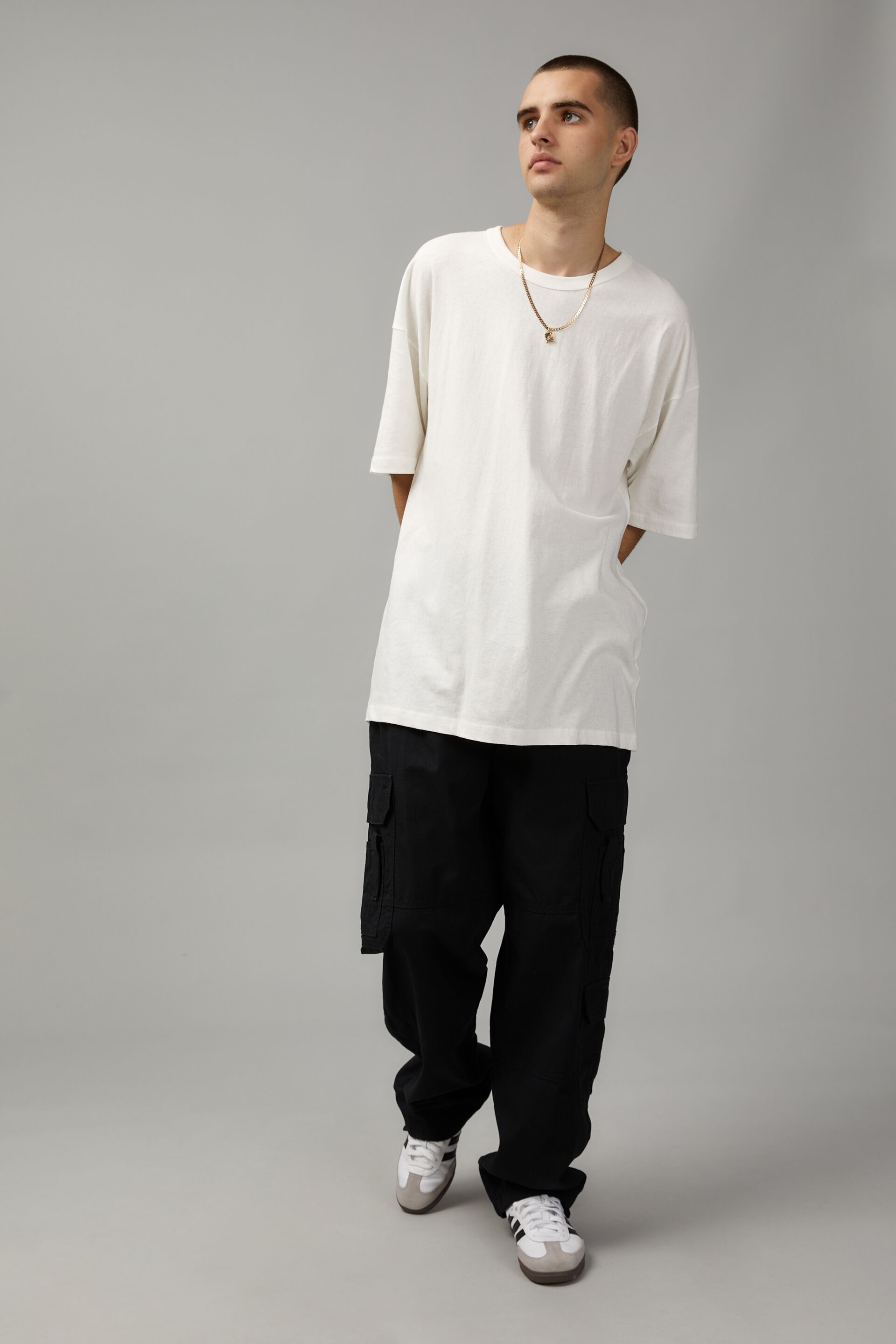 Baggy Rip Stop Cargo Pant
