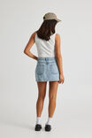 Everyday Denim Mini Skirt, 90 S BLUE - alternate image 3