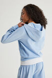 Notion Velour Zip Through, NTN BLUE MIST - alternate image 3