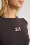 Fitted Graphic Tee, PHANTOM/ID PICK YOU - alternate image 5
