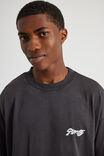 Notion Heavy Weight Box Fit Graphic Tshirt, NTN WASHED BLACK ACID/GENESIS - alternate image 4