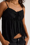 Jamie Lace Cami, BLACK - alternate image 4
