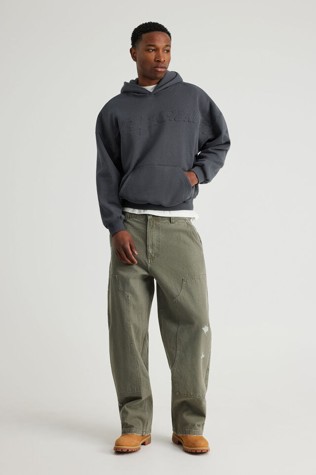 Open Gallery Hoodie, OG SLATE/EMBOSSING