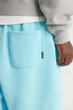 Authentics Baggy Track Short, WASHED LAGUNA BLUE - example image 4