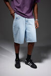 Half Half Classico Denim Short, CLEAN BLEACH - alternate image 4
