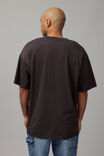 Oversized Music Merch T Shirt, LCN MT WASHED CHOC TORTE/BIGGIE LOFI HOMAGE - alternate image 4