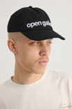 Open Gallery Parralel Dad Cap, OG BLACK WHT LOGO - alternate image 2