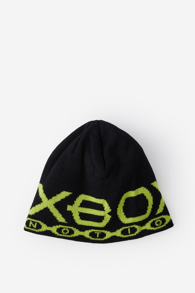 Lcn Xbox X Notion Beanie, LCN XBOX NOTION BLACK
