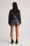 Stretch Denim Short, WORKSHOP BLUE - alternate image 3