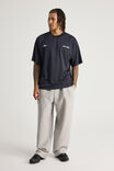 Open Gallery Short Sleeve Mesh Tshirt, OG NAVY BLAZER/GALLERY PANEL - alternate image 2
