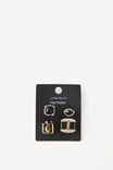 Notion Assorted Ring Pack, MIXED METALS - example image 2
