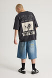Half Half Classico Denim Short, DISTRESSED CLASSIC INDIGO - alternate image 3