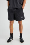 Half Half New Street Short, BLACK/CONTRAST STITCH - alternate image 1