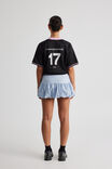 Woven Bubble Skirt, CLOUD BLUE - alternate image 3