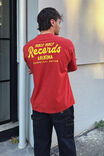 Heavy Weight Box Fit Graphic Tshirt, HH RED CLAY/HALF HALF RECORDS - alternate image 1