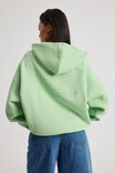 Harley Slouchy Hoodie, LIME GELATO/TLK LTR - alternate image 3