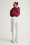 Wide Waistband Trackpant, SILVER MARLE - alternate image 3