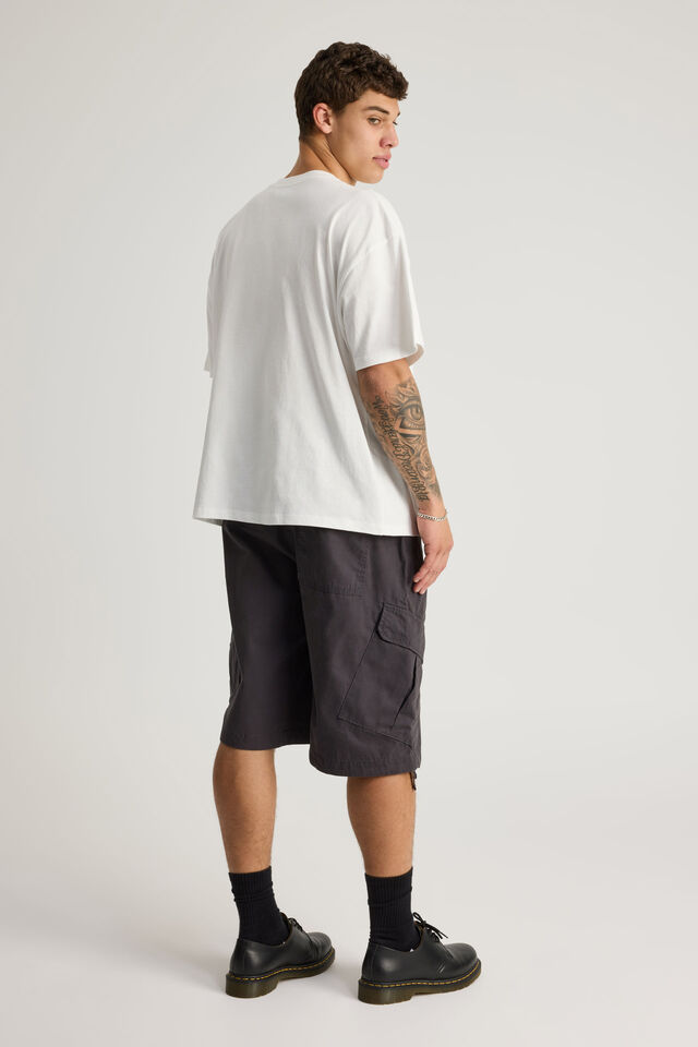 Notion Ultra Baggy Cargo Shorts, SLATE