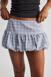 Woven Bubble Skirt, SUMMER CHECK - alternate image 4