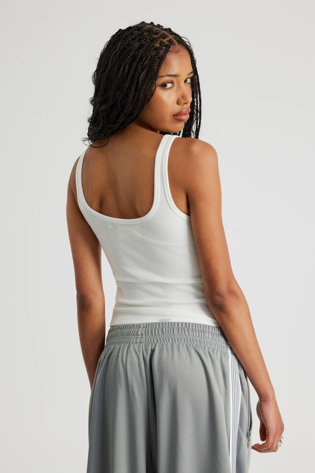 Graphic Scoop Neck Tank, CLOUD/OG STAR