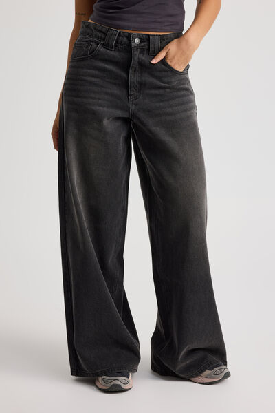 Mega Baggy Jean, MIDNIGHT BLACK