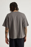 Authentics Heavy Weight Box Fit Tshirt, IRON GREY - alternate image 3